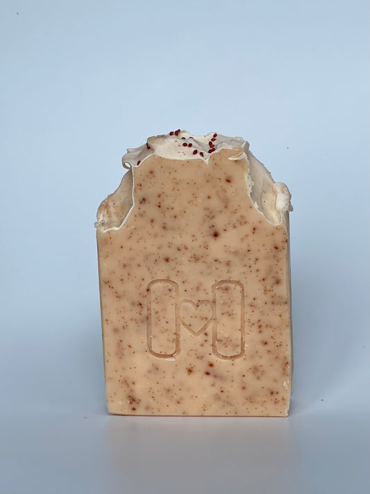 Savon exfoliant au pamplemousse