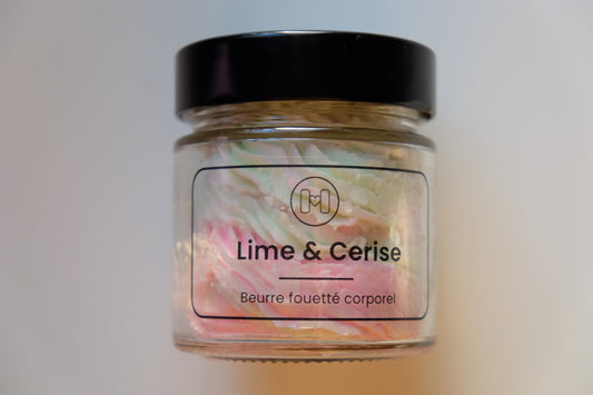 Beurre fouetté - Lime & Cerise